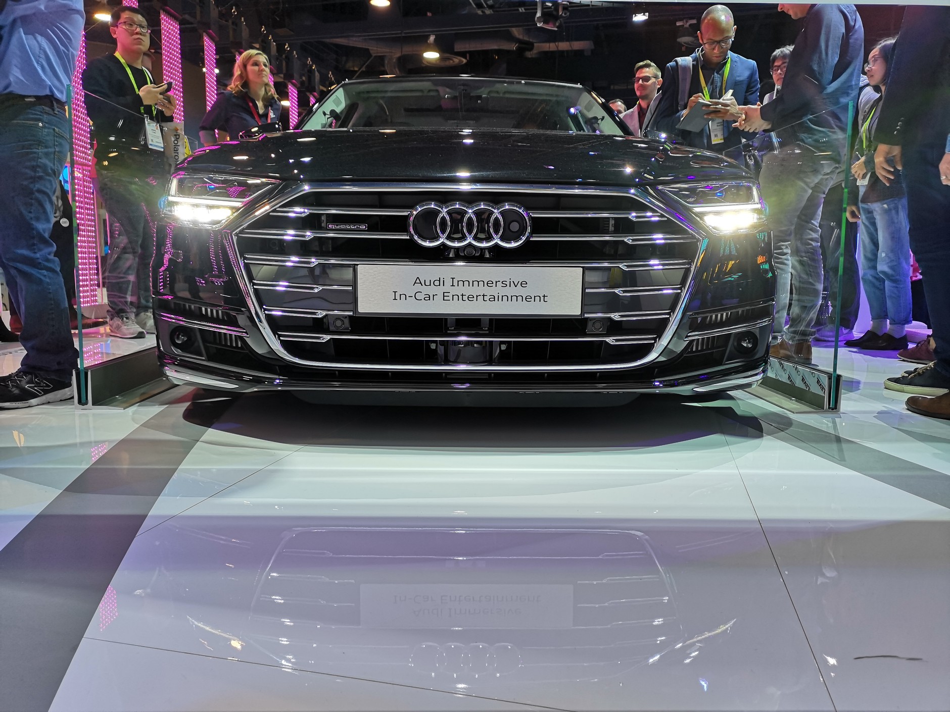 Kino samochodowe Audi Immersive In Car Entertainment