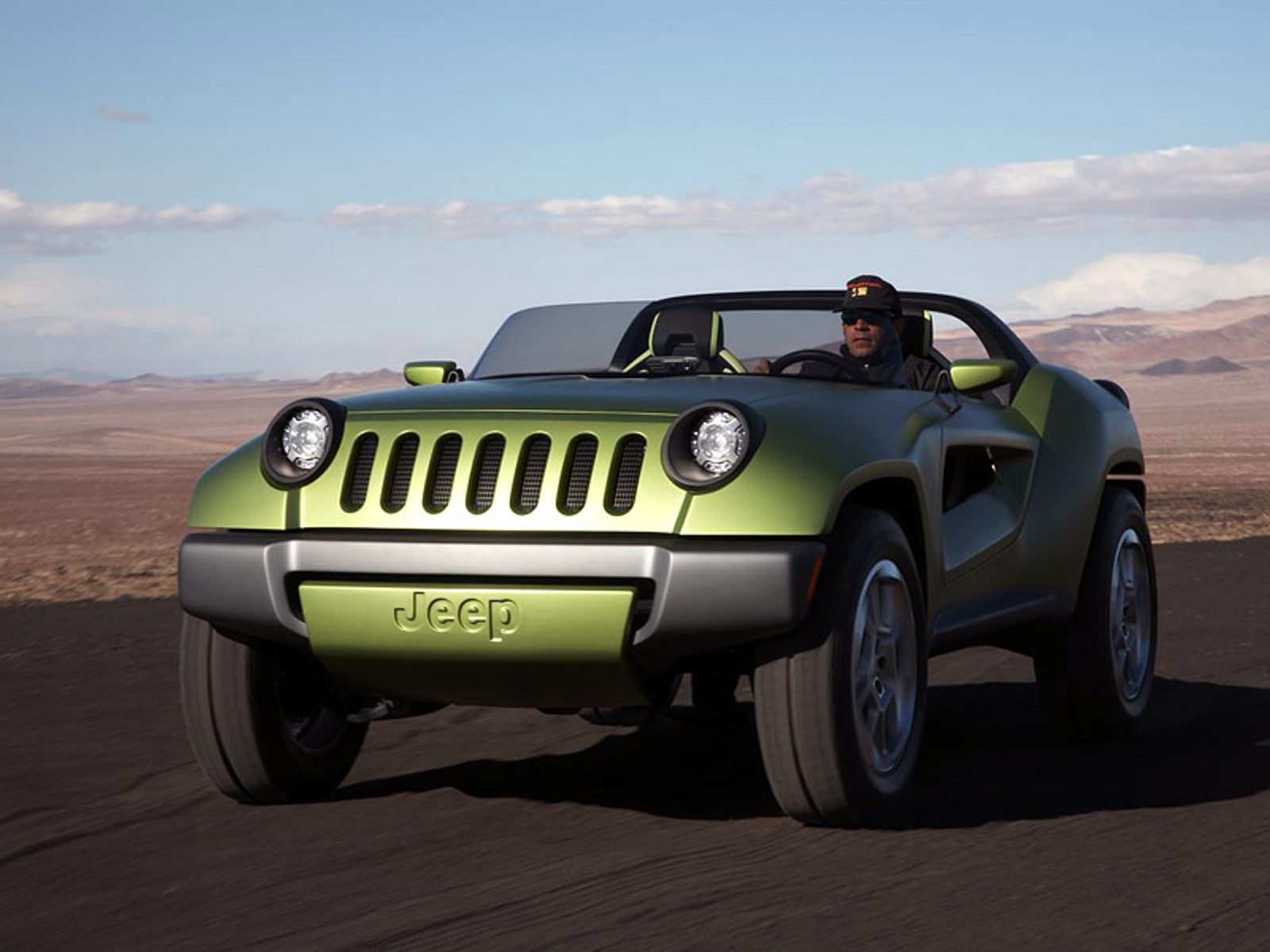 Detroit 2008: Jeep Renegade Concept – minimalistyczny roadster do terenu