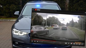 Niezrozumiałe zachowanie policjanta. Przypadek, czy celowe działanie, żeby ukarać kierowcę mandatem [WIDEO]