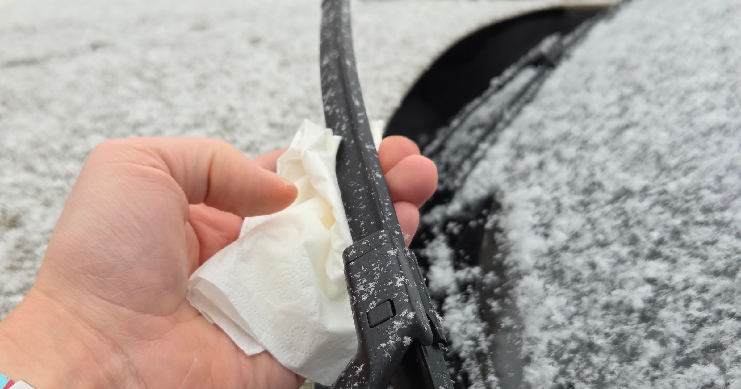 Czyszczenie wycieraczek