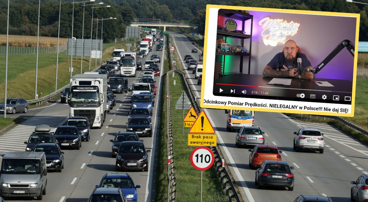 Awantura o odcinkowe pomiary prędkości. ITD reaguje na zarzuty znanego youtubera