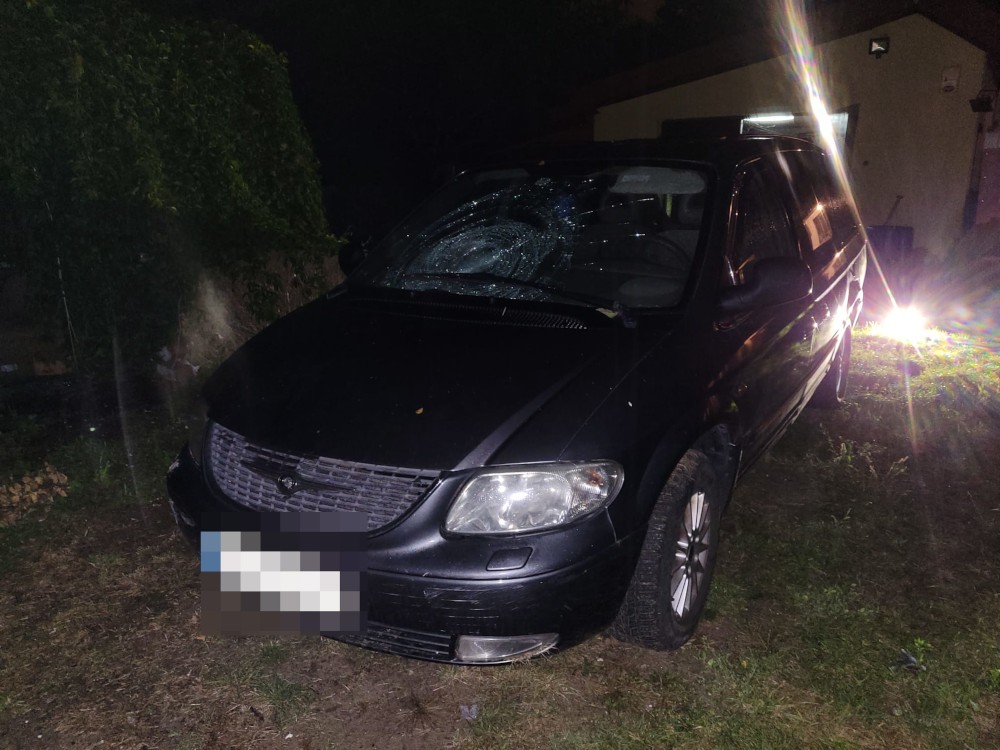 Kierowcę Chryslera udało się zatrzymać. Usłyszał aż trzy zarzuty usiłowania zabójstwa