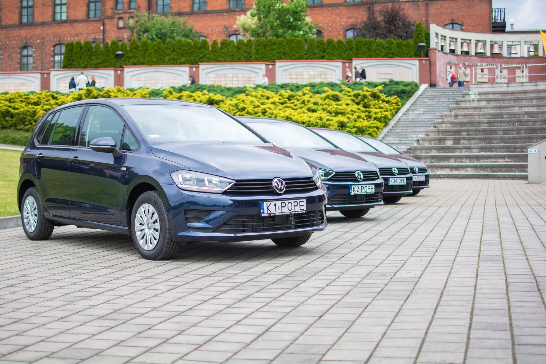 Volkswagen Golf Sportsvan papieża Franciszka