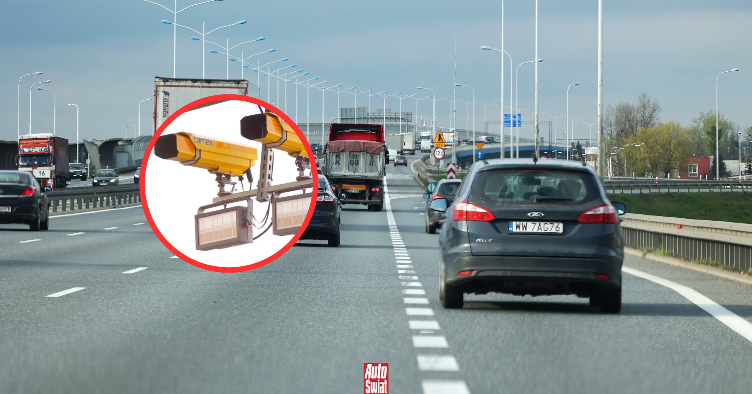 Nowy odcinkowy pomiar prędkości na autostradzie. Tym razem na A2. Może pobić rekord