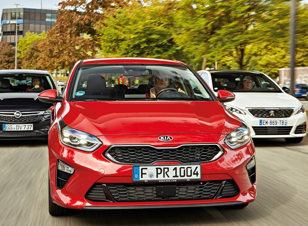 Kia Ceed kontra Peugeot 308 i Opel Astra - który model z dieslem będzie lepszym wyborem?