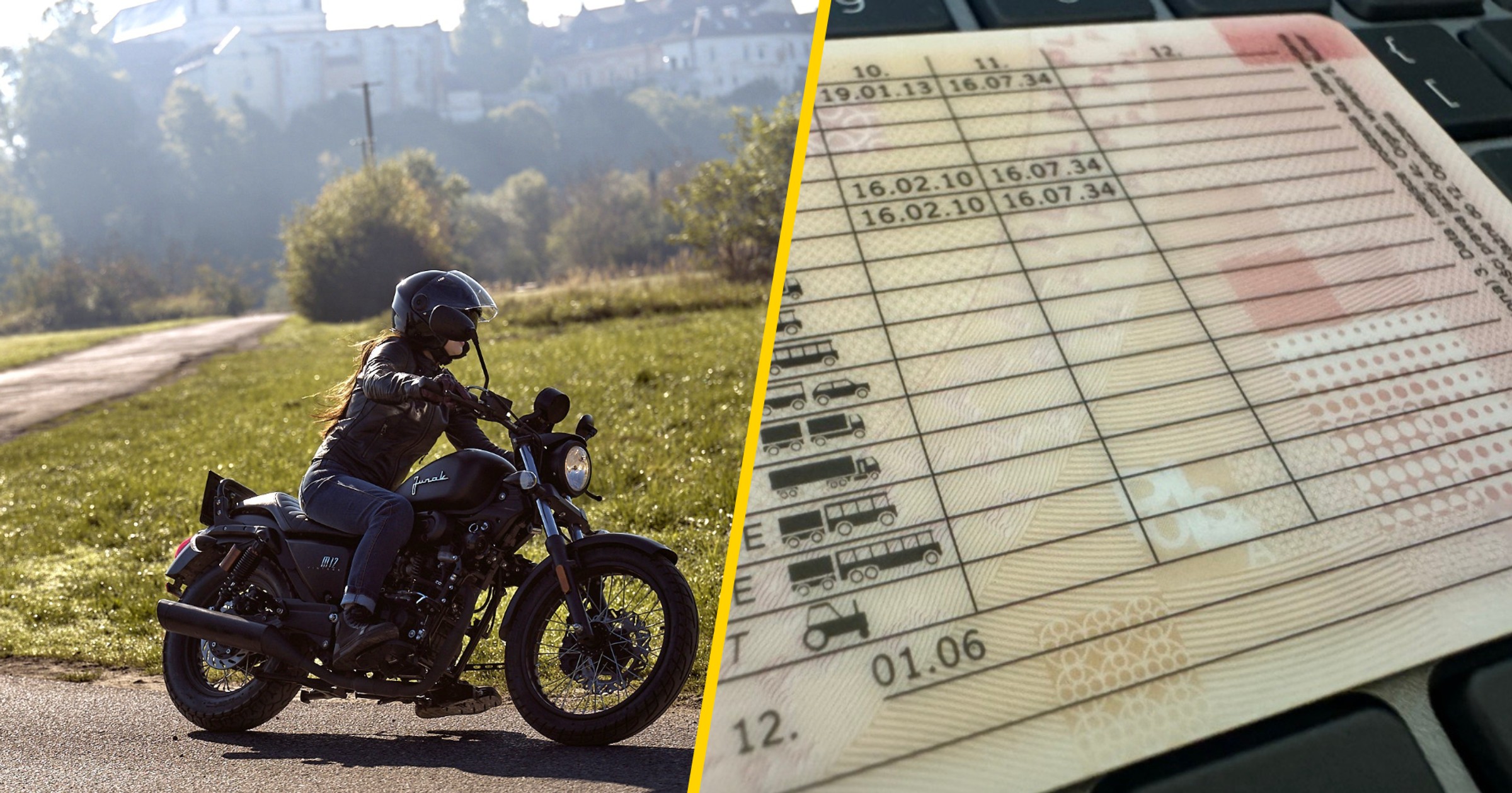 Prawo jazdy kat. B. Możesz jechać motocyklem, ale nie każdym! Sprawdź pojemność i moc