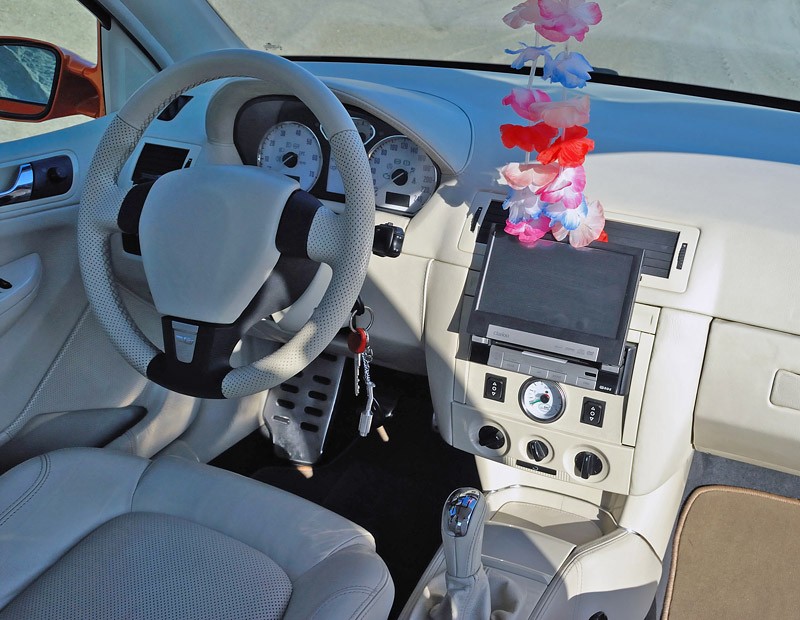 Garaż tunera: Škoda Fabia 1.4 16V – lisek pustynny