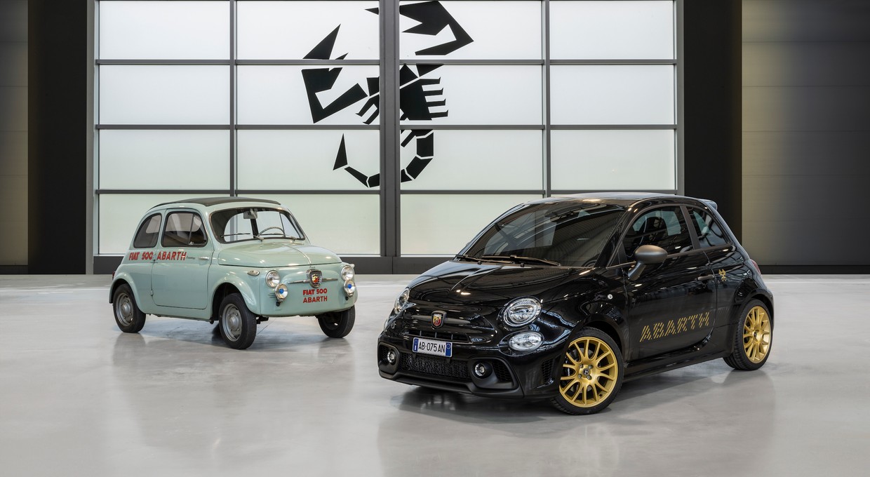 Abarth 695 75° Anniversario. Jubileuszowa edycja marki ze skorpionem w logo