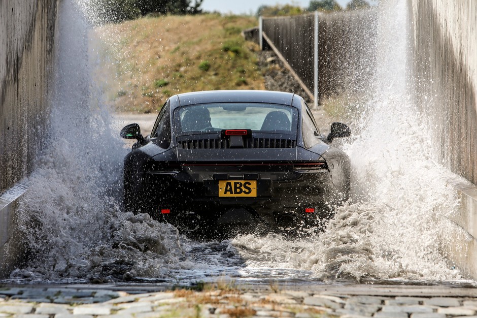 Nowe Porsche 911 podczas testów