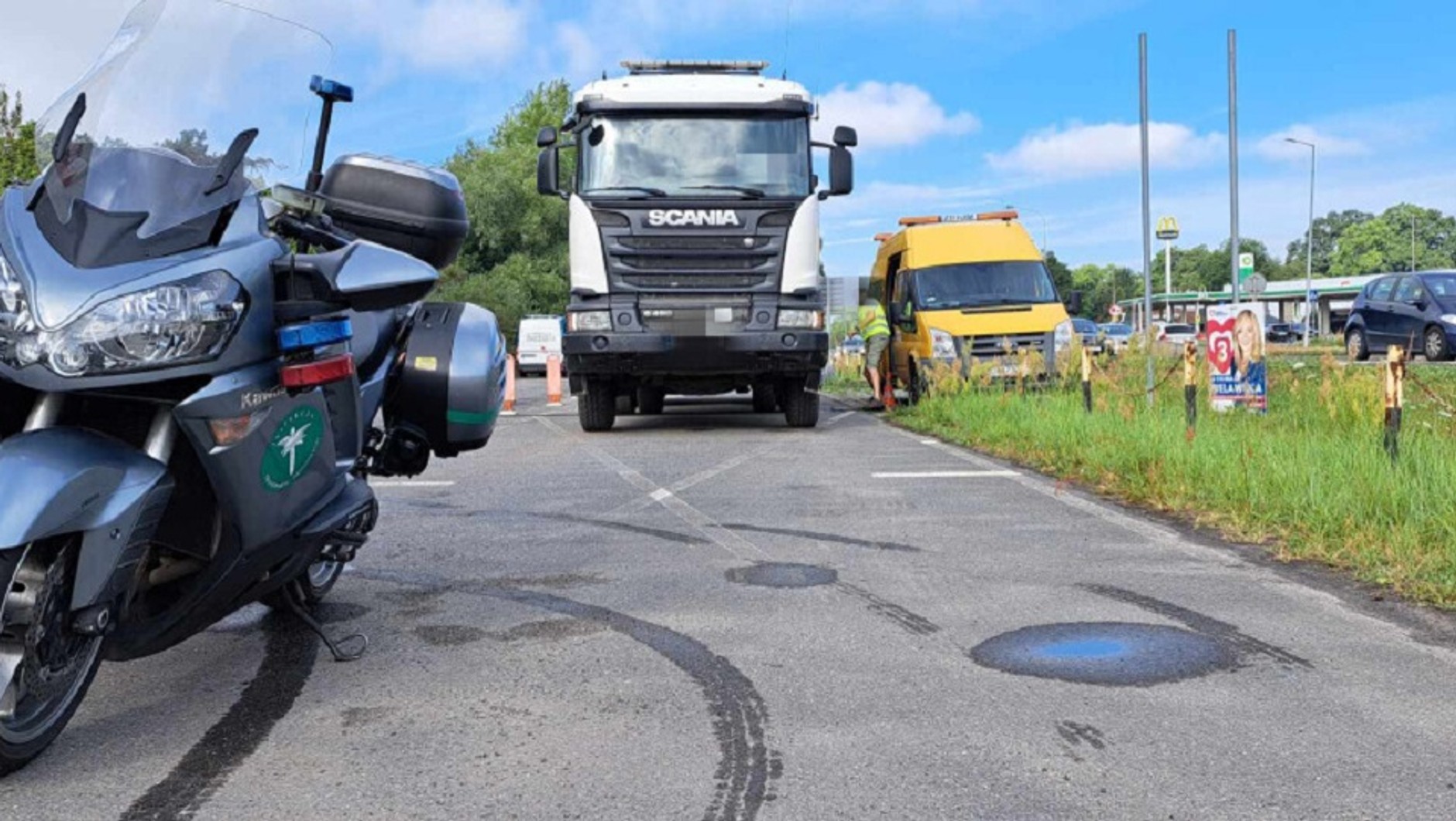 Motocykl w barwach ITD