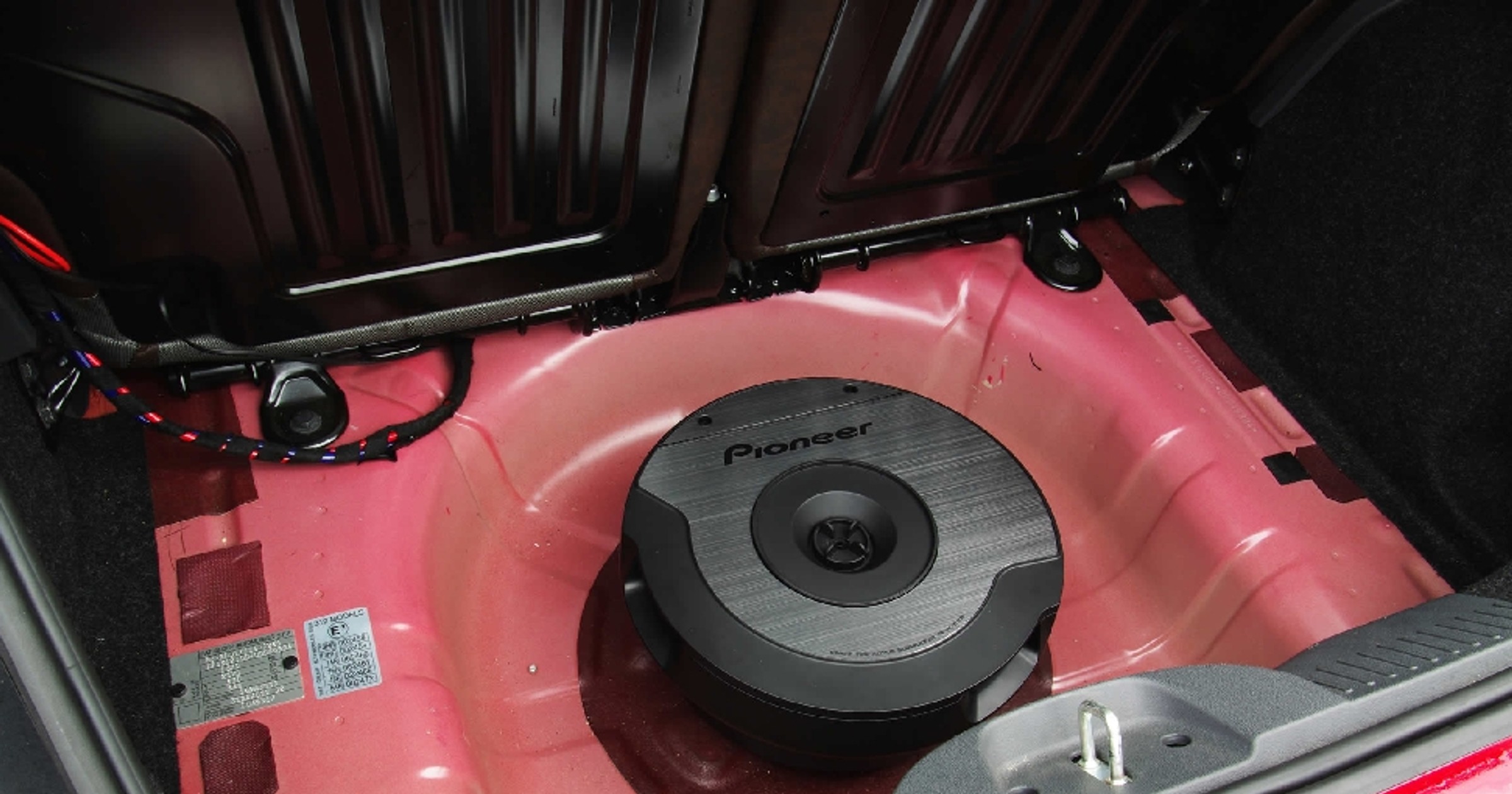 Subwoofer zamiast koła