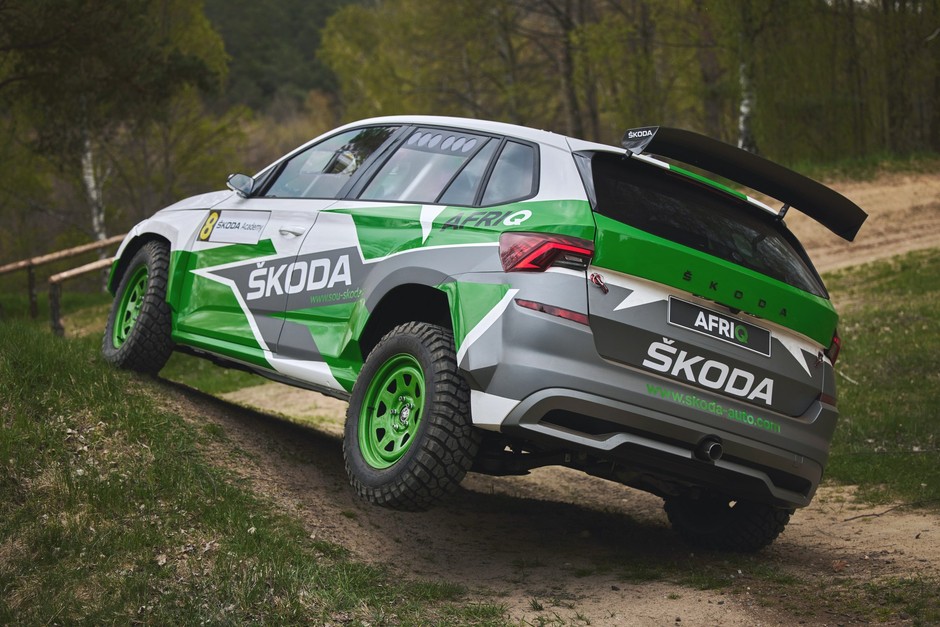Rajdowa Skoda Afriq stworzona przez studentów z Mladej Boleslavi