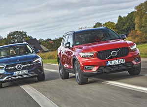 Porównanie hybrydowych SUV-ów: Mercedes GLA 250e kontra Volvo XC40 Recharge T4