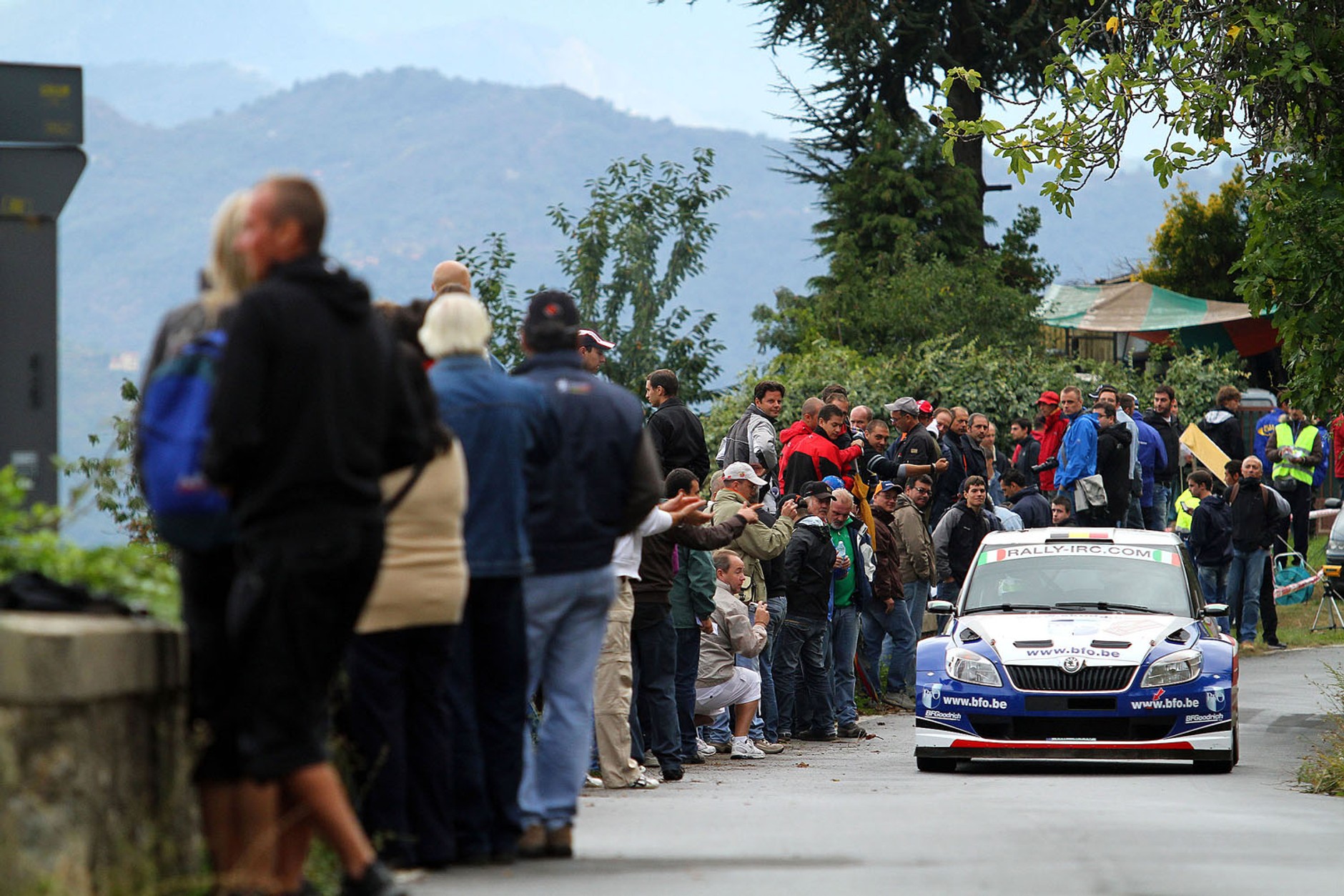 Rajd San Remo 2010: Peugeot lepszy od Škody (galeria Rallyworld©Willy Weyens)