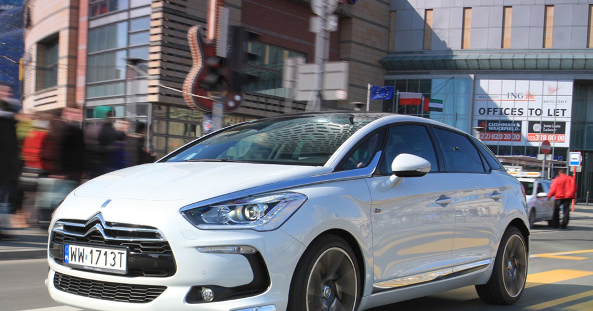 Citroen DS5: hybryda z dieslem