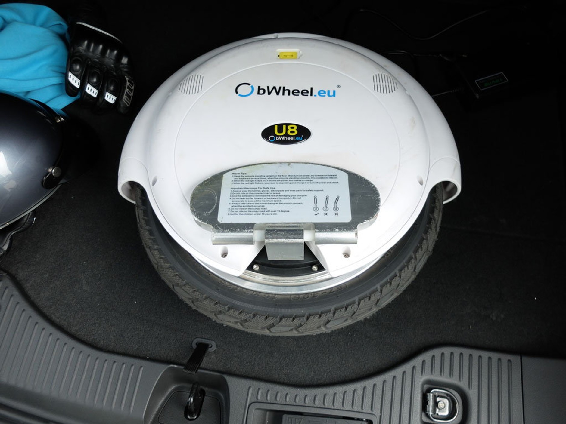 Koło fortuny - test monocykla bWheel U8