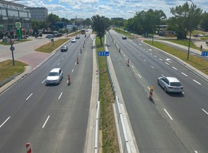 Po trzy pasy ruchu na DK79 w Piasecznie. Przed terminem