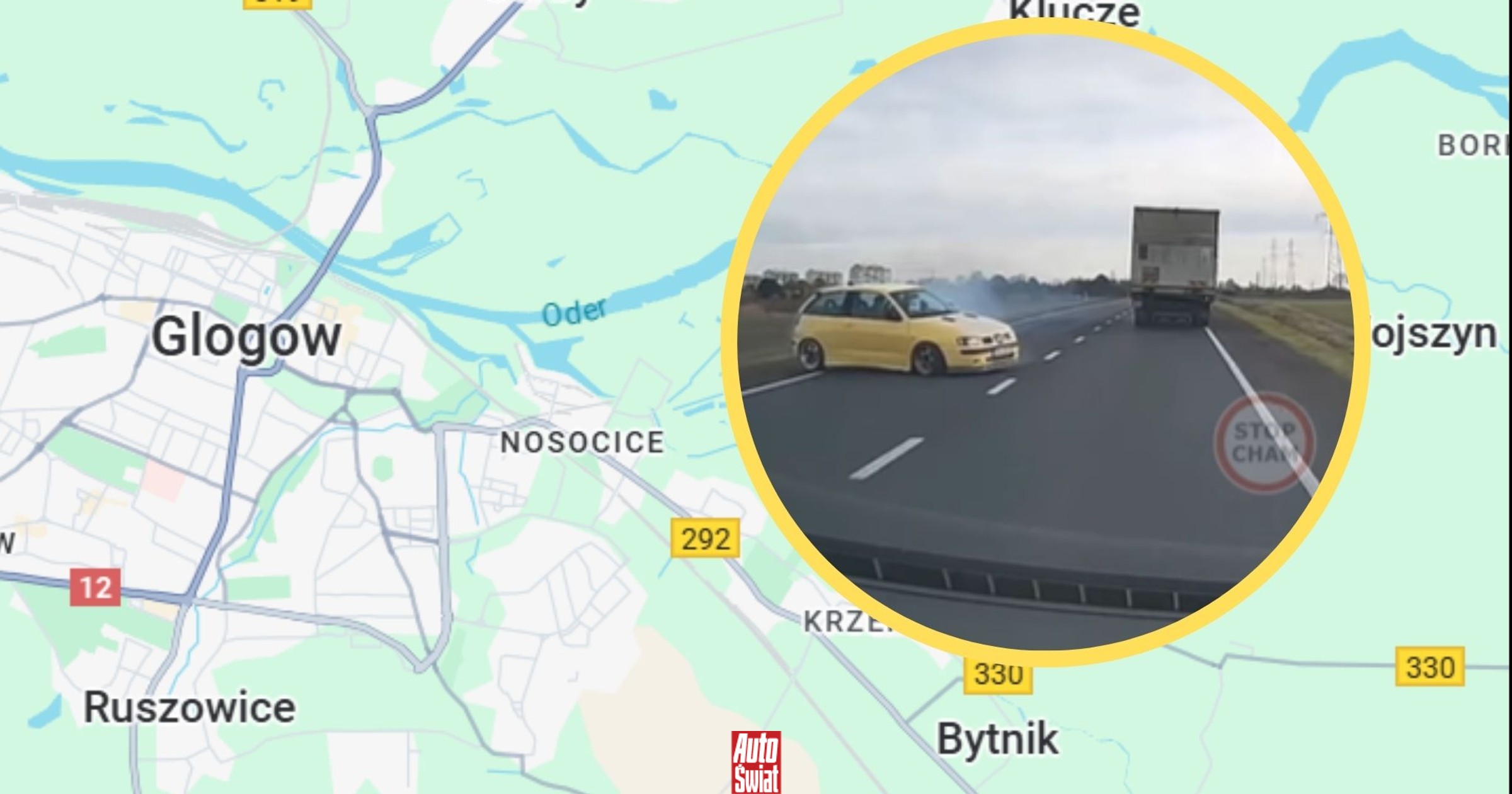 Szalony pościg na Dolnym Śląsku. "Nawet w »Szybkich i wściekłych« nie widziałem takiej akcji!" [WIDEO]