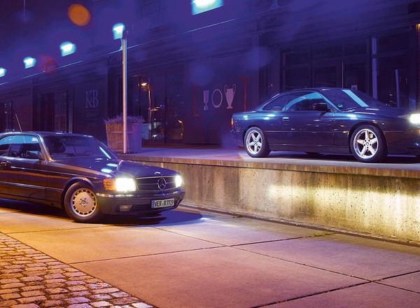 BMW 850i kontra Mercedes 560 SEC - były, są i będą samochodami marzeń