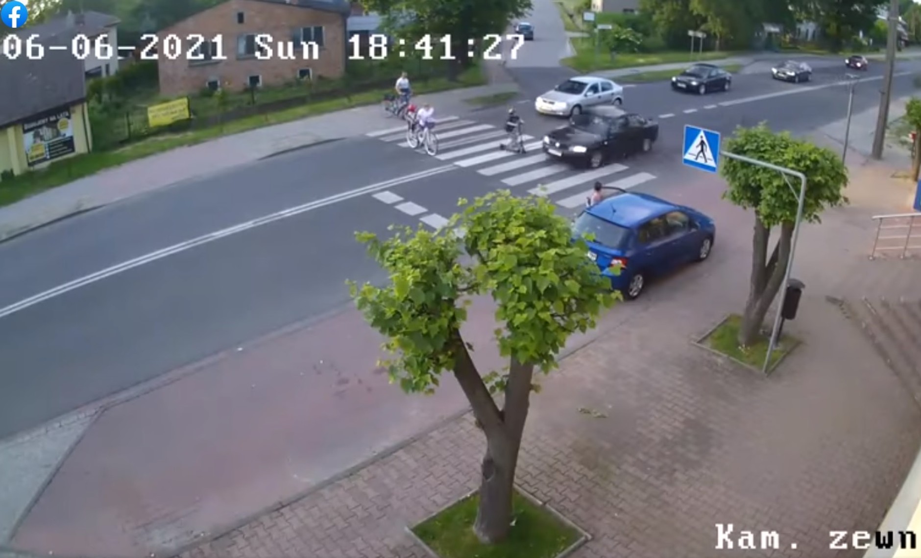 Wyprzedzanie na przejściu