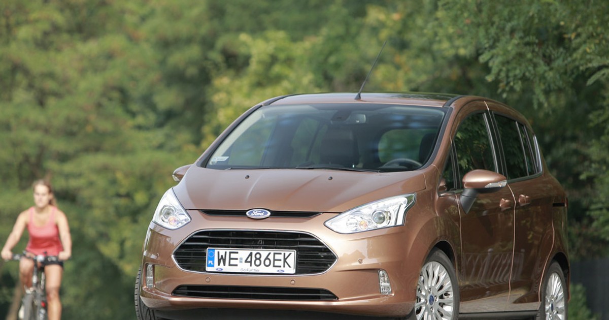Test Forda B-Max: van maksymalnie otwarty