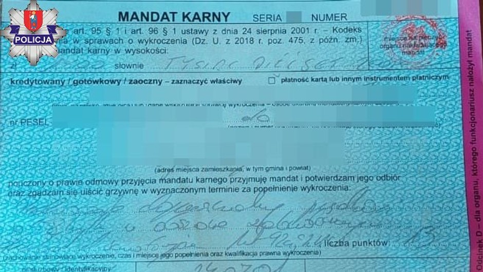 Policjanci prowadzili specjalną akcję w całym powiecie. 185 wykroczeń tylko jednego dnia