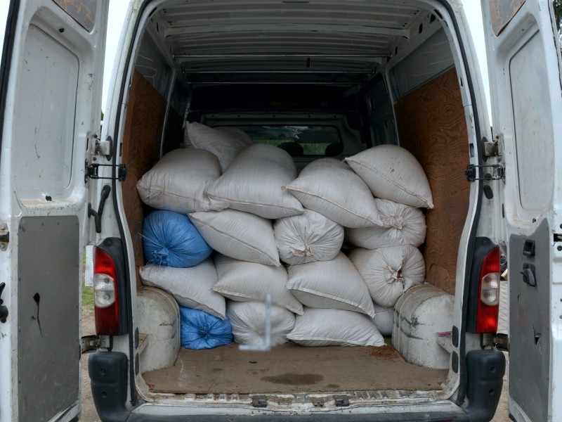 Zatrzymany bus z krajanką