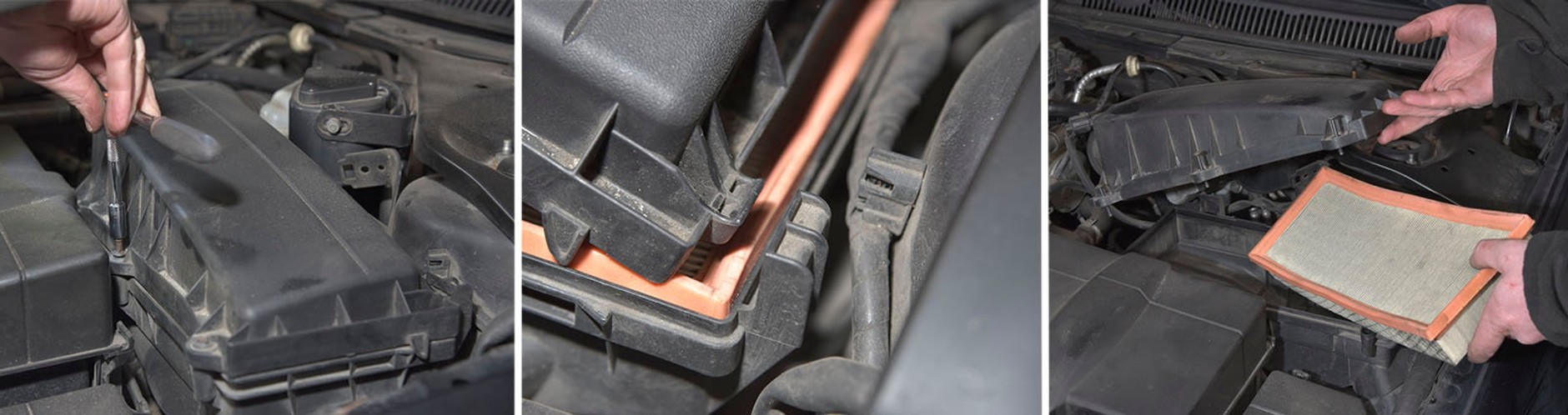 Serwis Forda Mondeo 2.0 TDCi: filtr powietrza