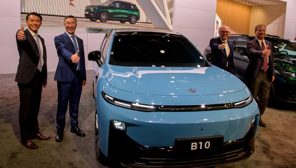 Z Tychów wyjeżdżają już chińskie auta Leapmotor T03. Marka pokazała następny model B10