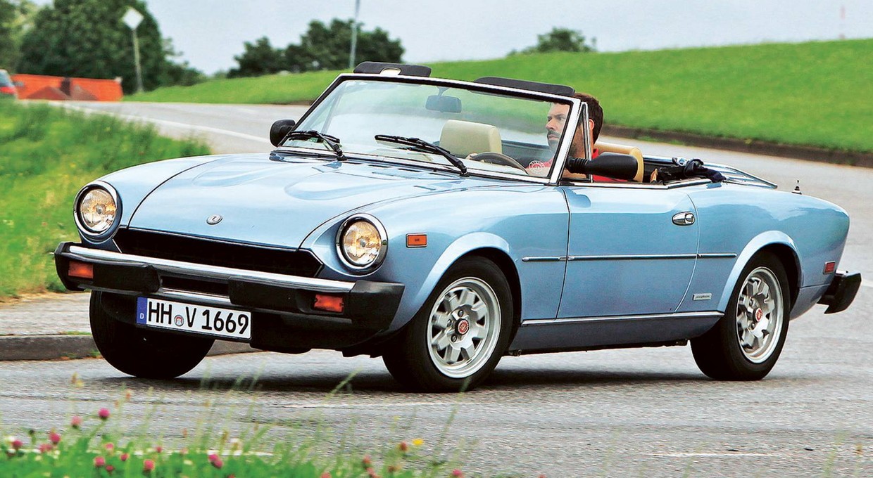 Fiat 124 Spider - im młodszy, tym lepszy
