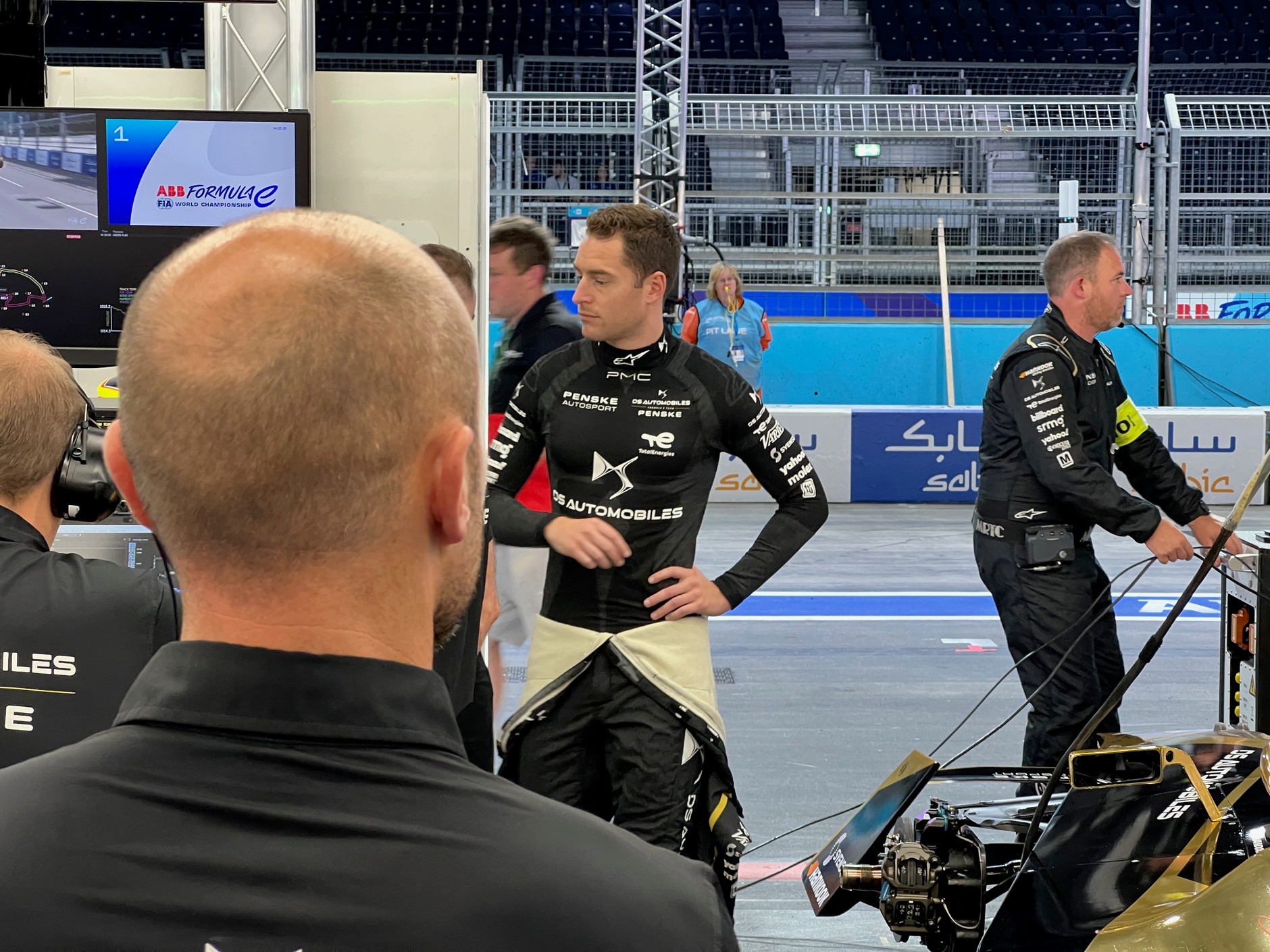 Wyścigi Formuły E na torze ExCel w Londynie