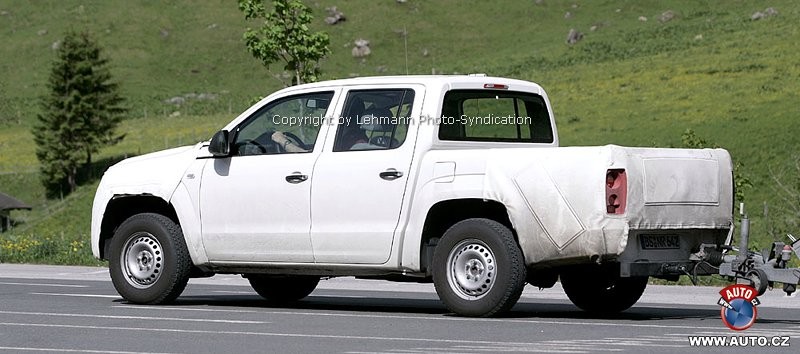 Zdjęcia szpiegowskie: Pick-up Volkswagen Robust w przygotowaniu
