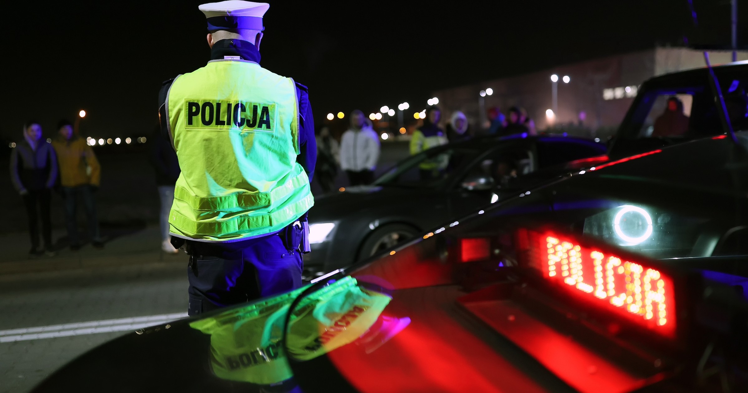 Nocne kontrole w Gołdapi. Kierowcy podpadli policjantom