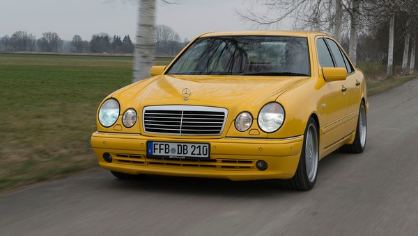 Mercedes W210 E50 AMG - jeśli okular to tylko taki!
