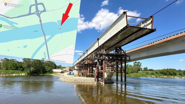 Budowa nowego mostu na Wiśle w Sandomierzu