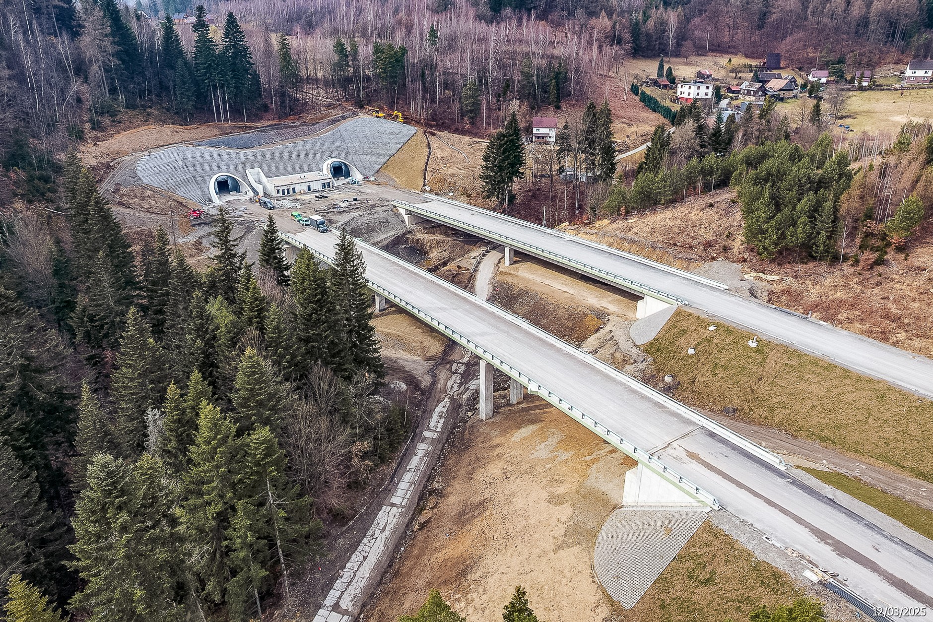 Budowa drogi ekspresowej S1 odc. Przybędza - Milówka