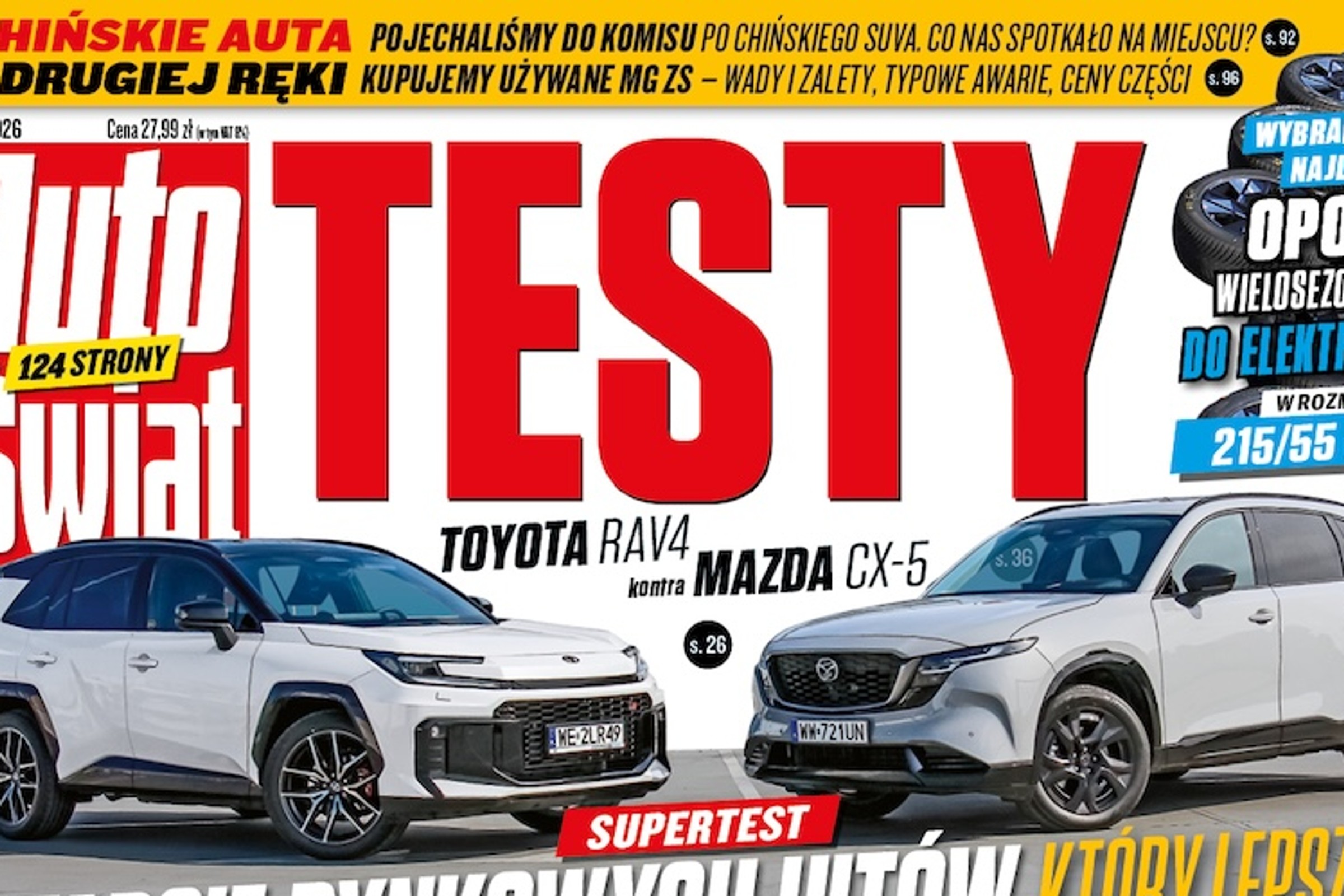 Nowy magazyn "Auto Świat Testy" już w sprzedaży