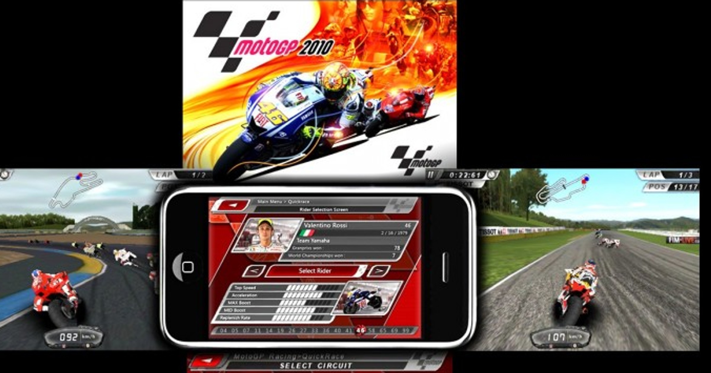Wyścigi MotoGP w telefonie