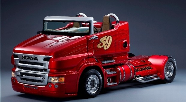 Scania Red Pearl – czyli tuning po szwedzku