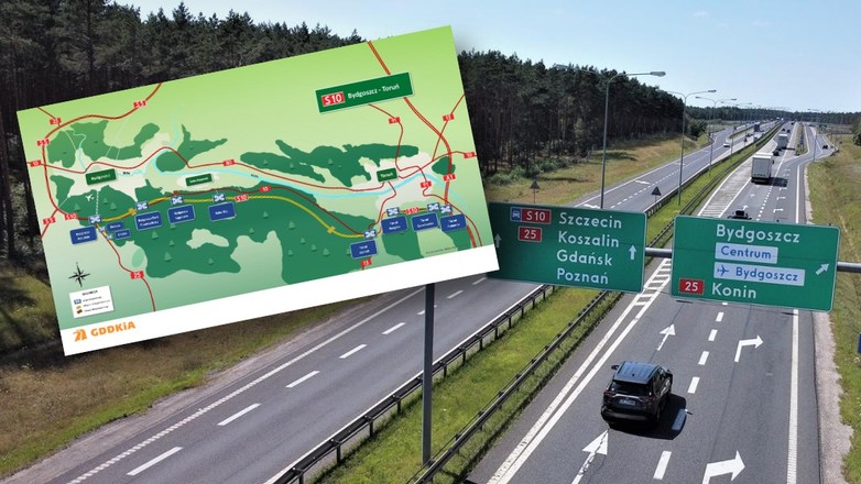 S10 Bydgoszcz - Toruń GDDKiA