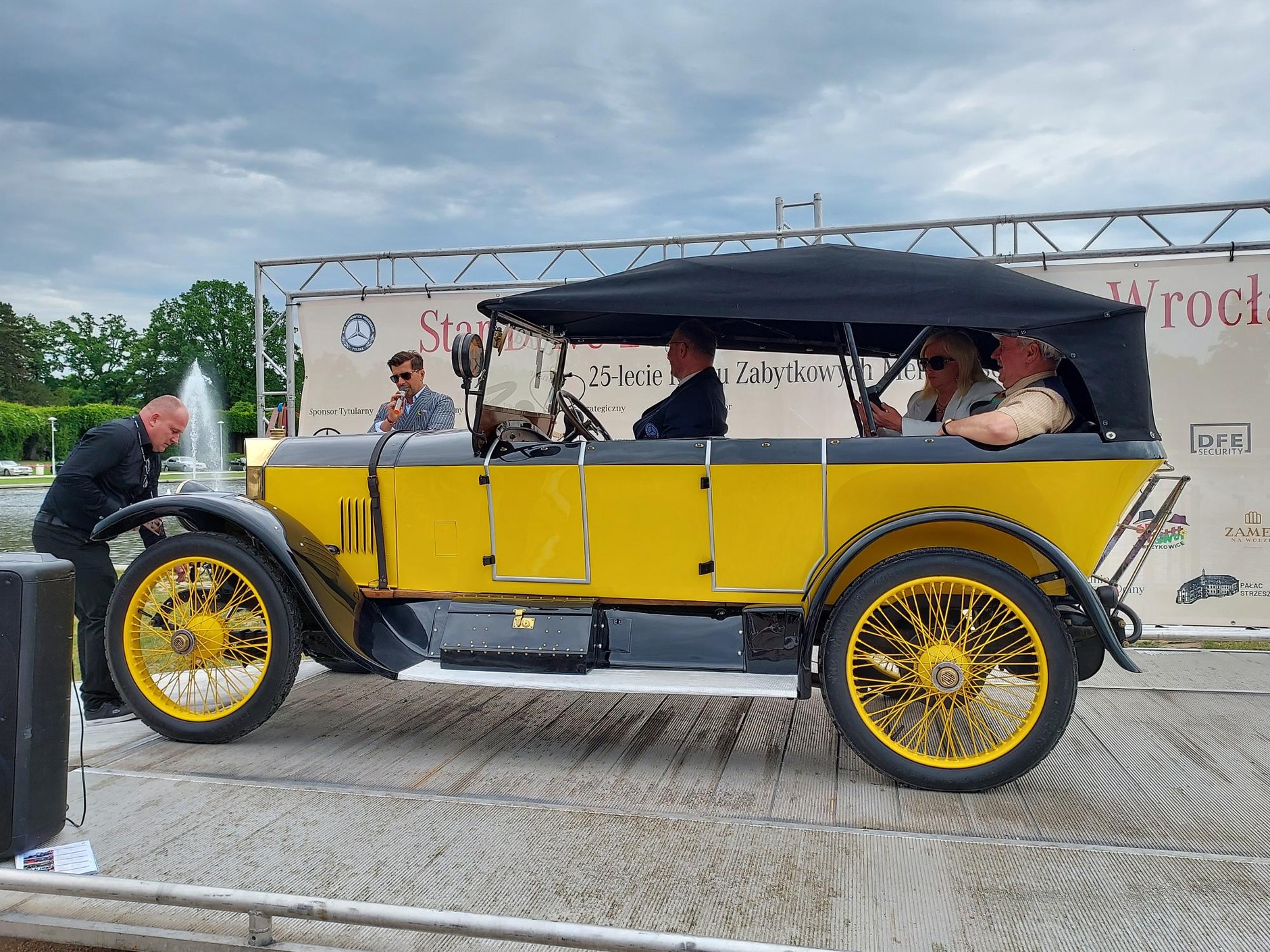 Zlot zabytkowych Mercedesów Wrocław 2025