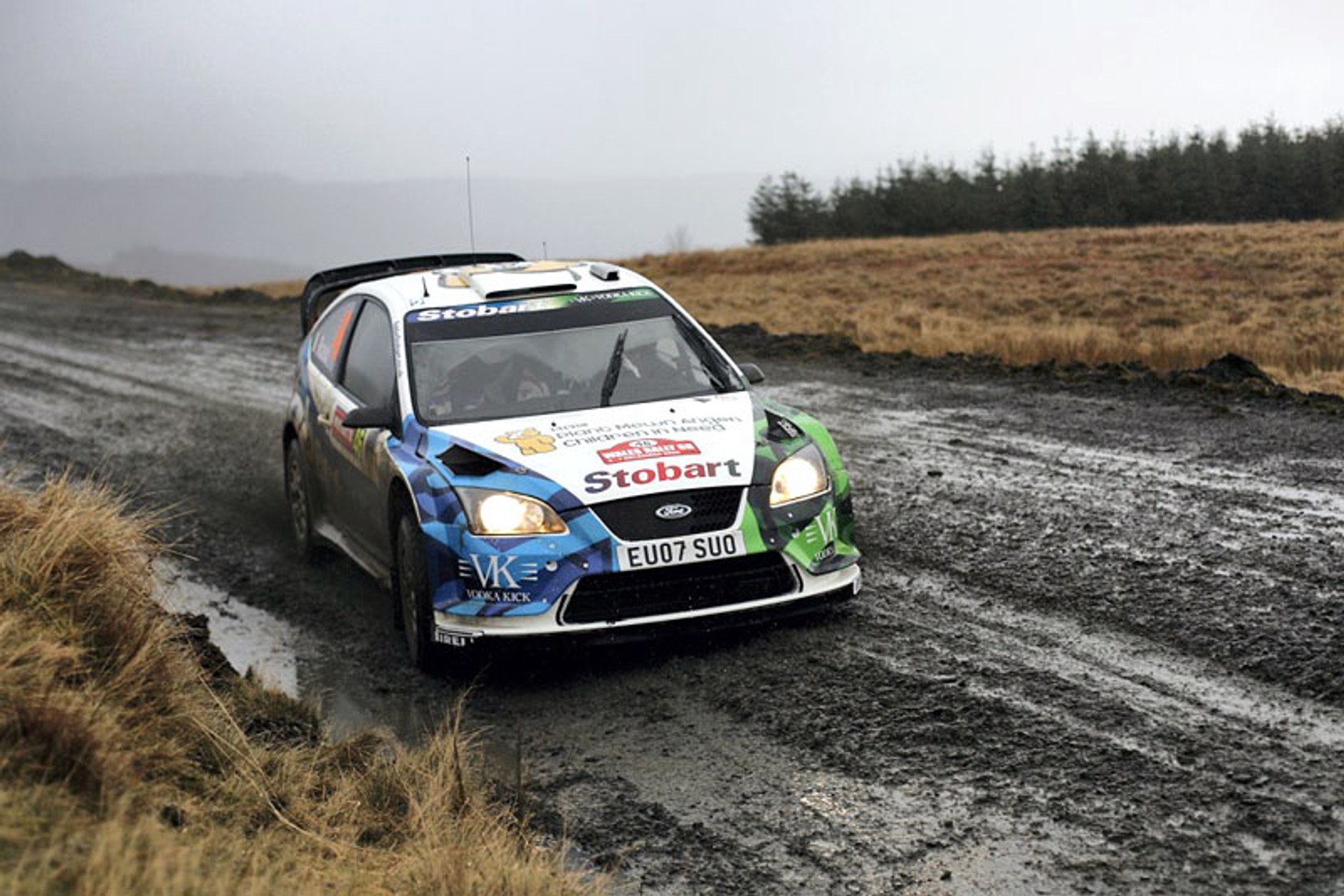 Rajd Wielkiej Brytanii 2008: przeżyjmy to jeszcze raz (fotogaleria)