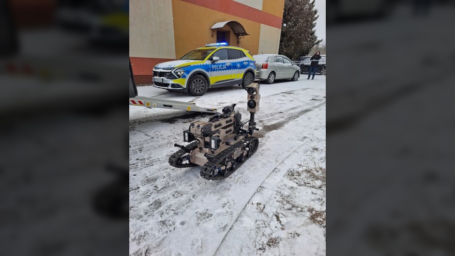 Tajemniczy przedmiot został odczepiony przez robota