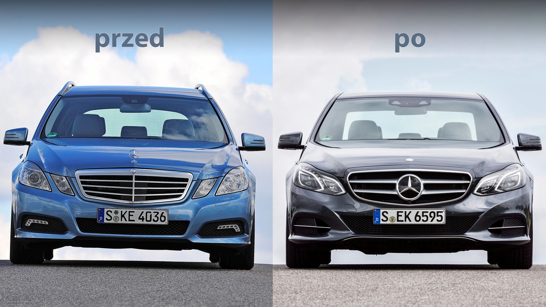 Mercedes klasy E (W212/S212, 2009-16) - modernizacja