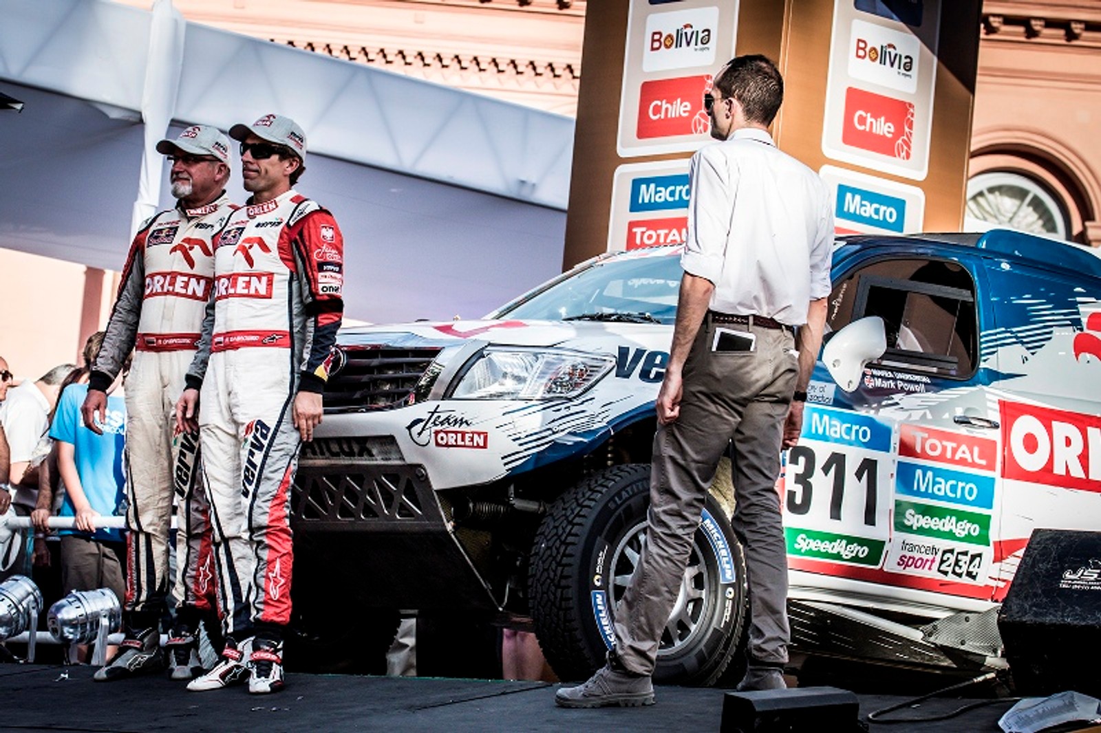 Orlen Team - Marek Dąbrowski i Mark Powell