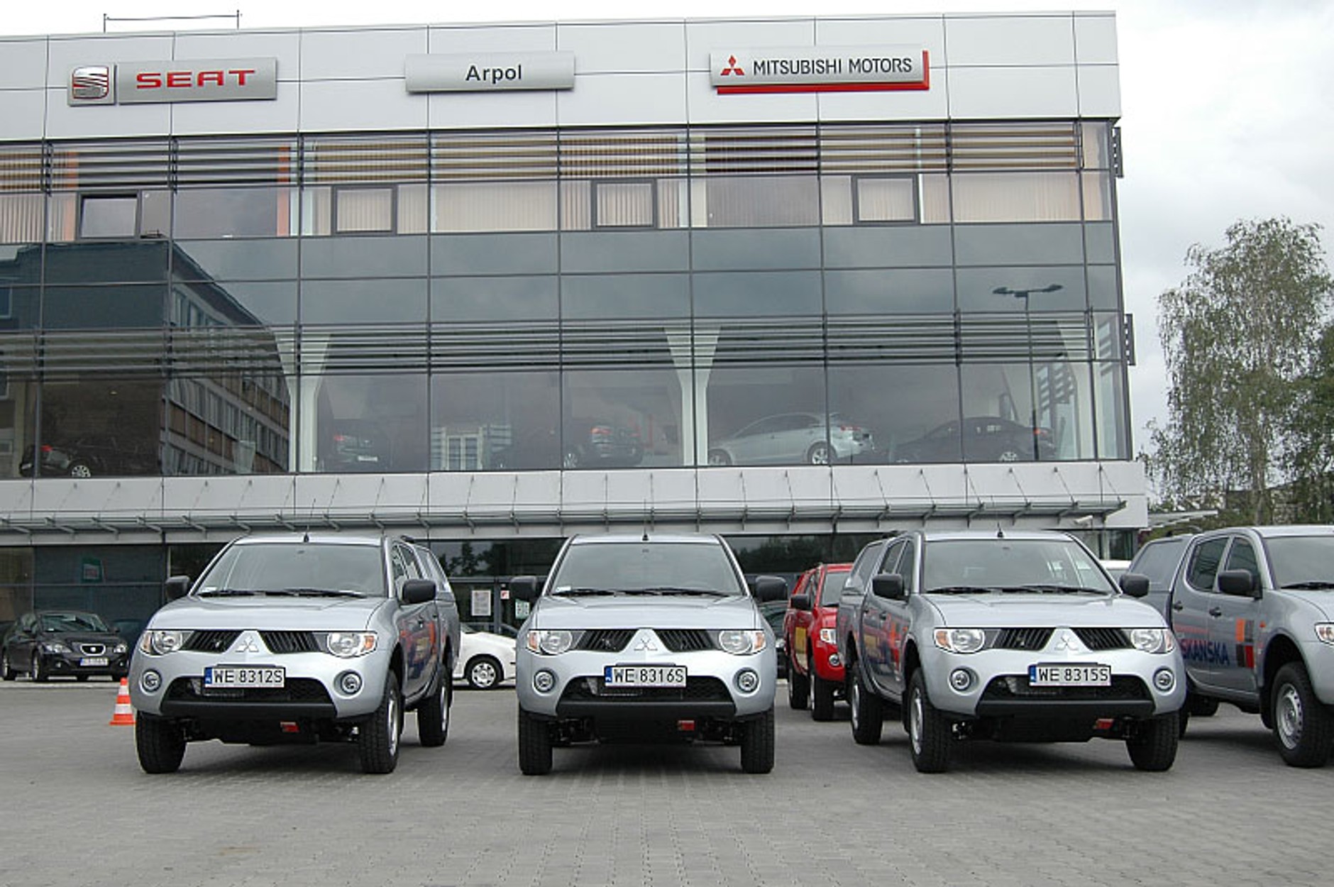 Mitsubishi L200 rusza na budowę autostrady A1