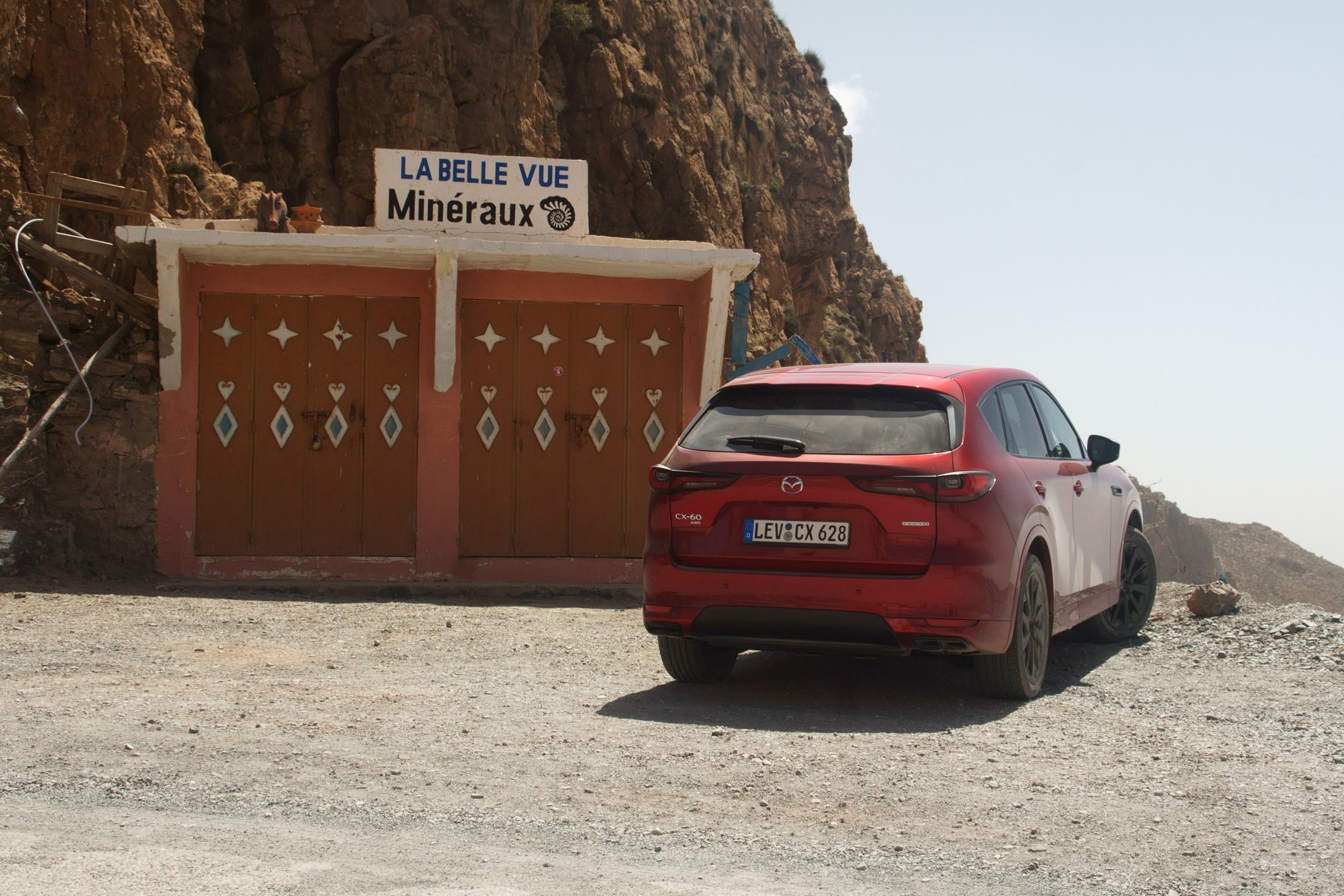 Mazda CX-60 z dieslem w Maroku