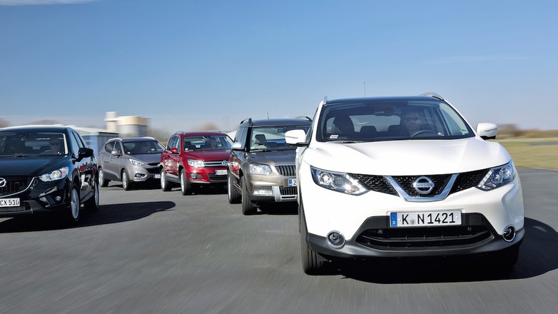 Kompaktowe SUV-y z dieslem - porównanie