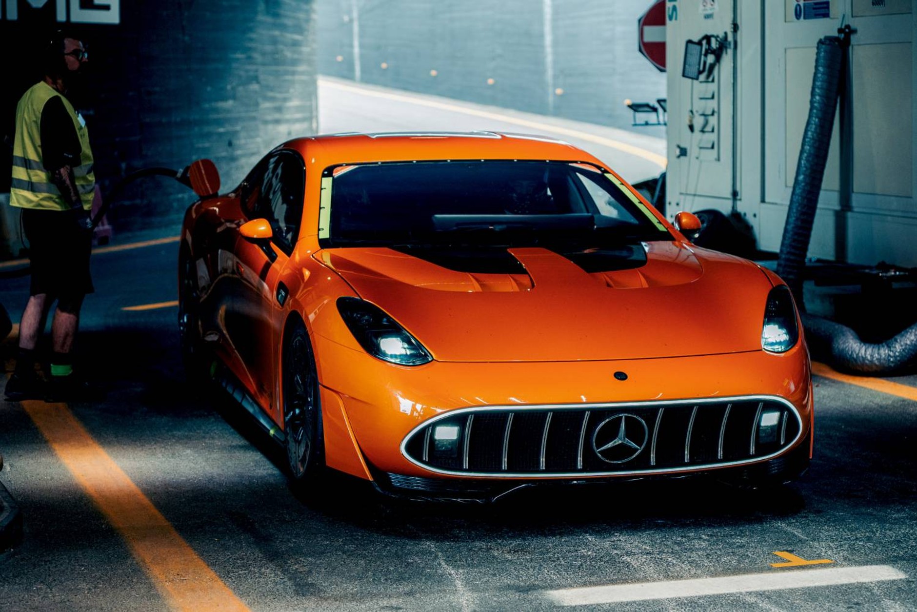 CONCEPT AMG GT XX na torze Nardo