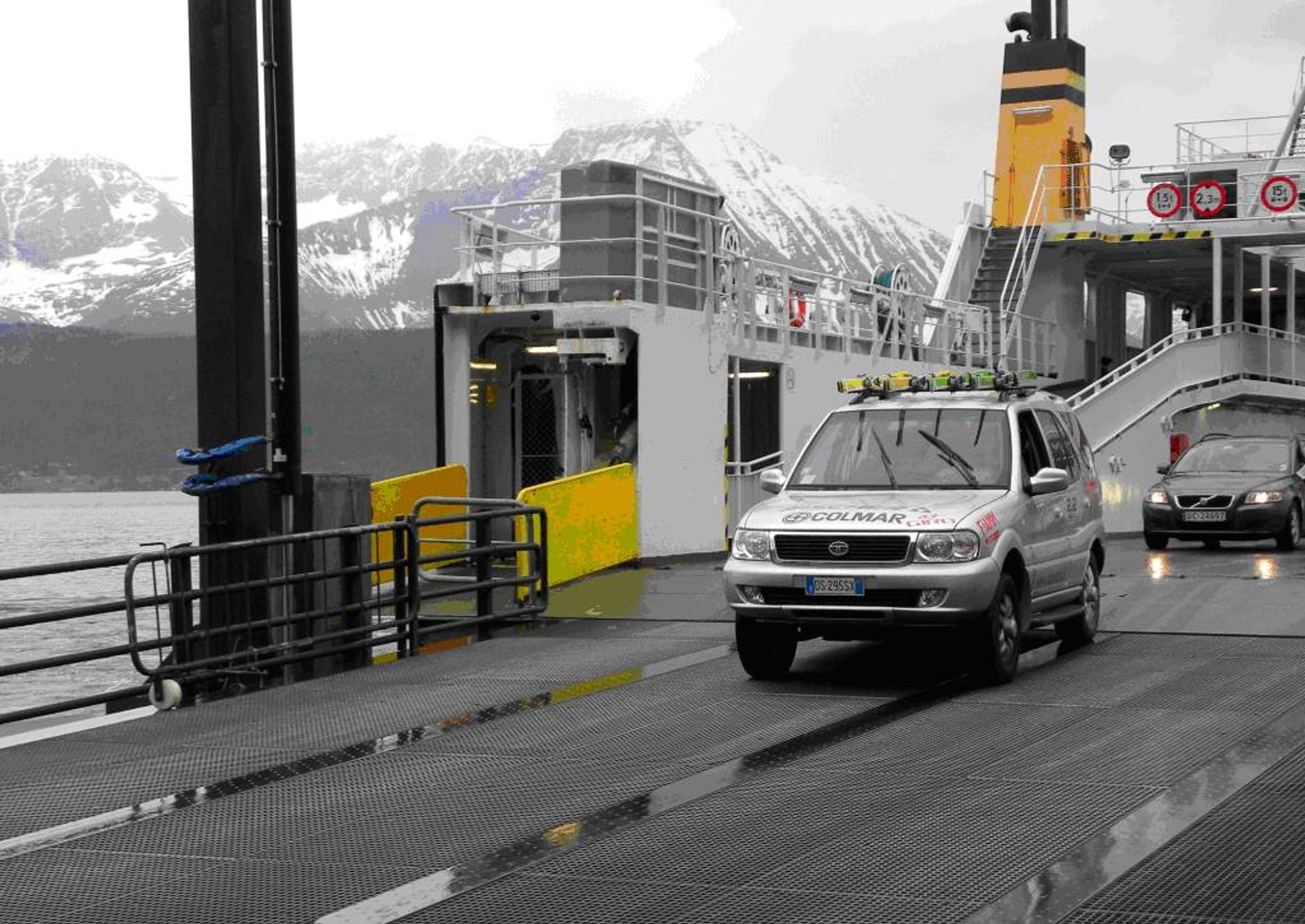 Tatą Safari z Włoch do Norwegii